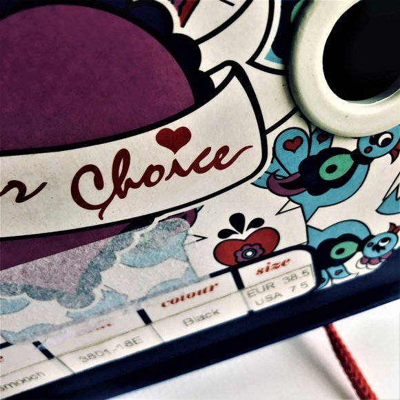 IRREGULAR CHOICE Ice Cream Sundae "Smooch" Fabulously Unique Footwear New w Box - Picture 7 of 10